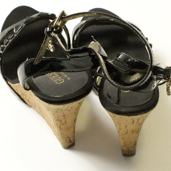 Guess by Marciano Women's Brown Open Toe - Picture 4 of 6